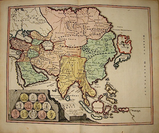 Weigel Christoph Asia vetus 1720  Norimberga 